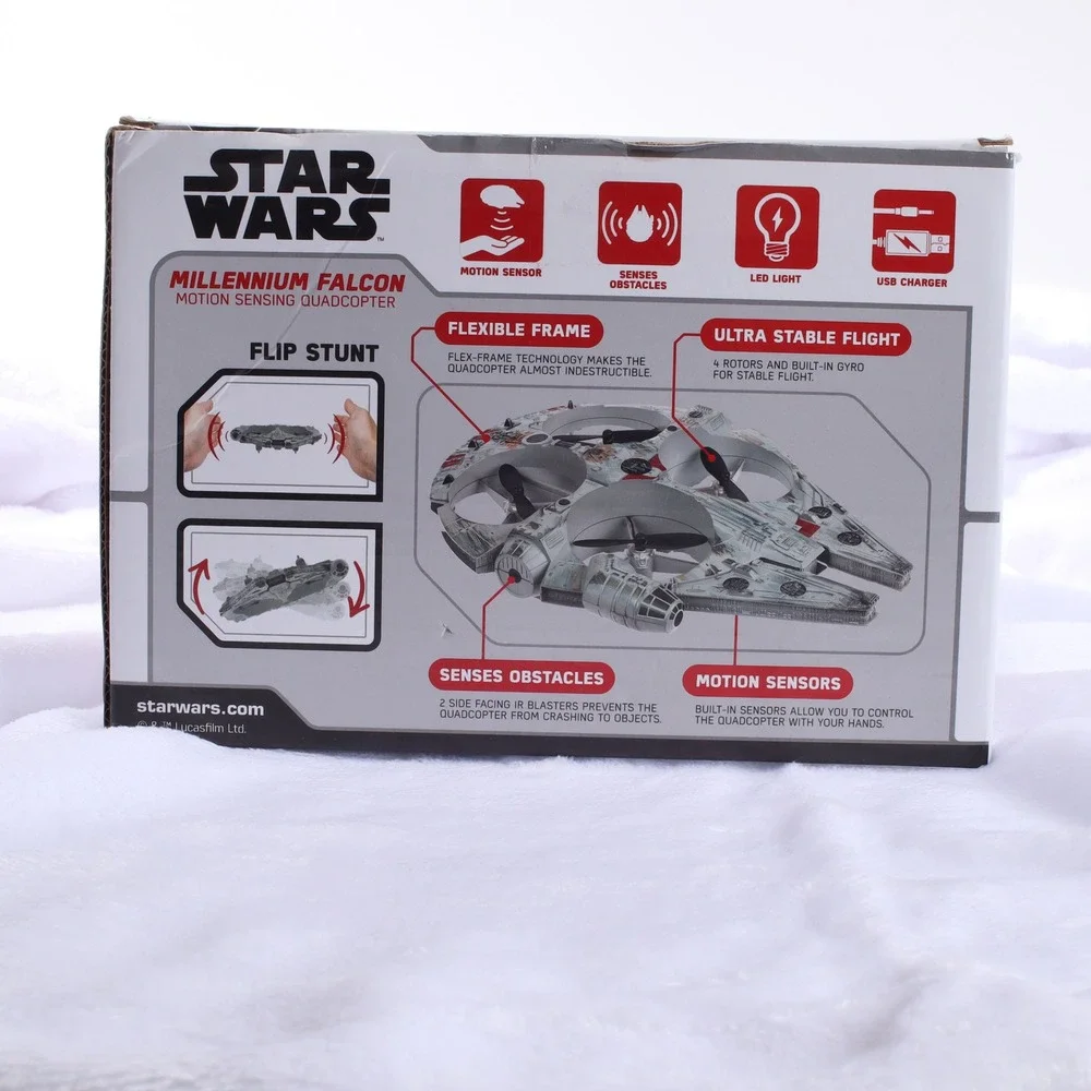 Star Wars Millennium Falcon Motion‑Sensing Quadcopter Drone – New in Box - Picture 3 of 4